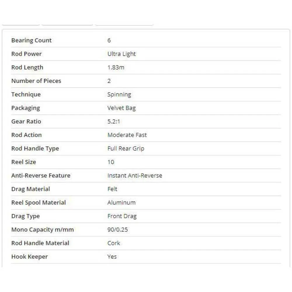 Abu Garcia Max STX Spinning 2 Abu Garcia Max STX Spinning - Image 2